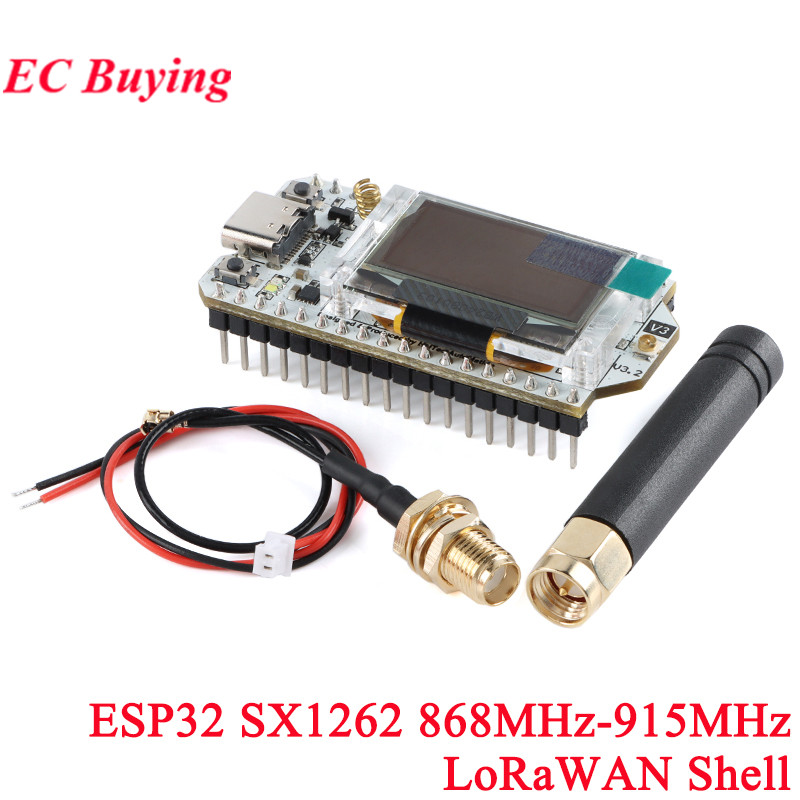 Esp32 Devkit - ESP32 SX1262 LoRa 868MHz/915MHz 0,96 pulgadas