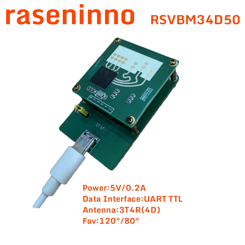 Esp32 Uart Module - Raseninno-módulo sensor de objeto de radar
