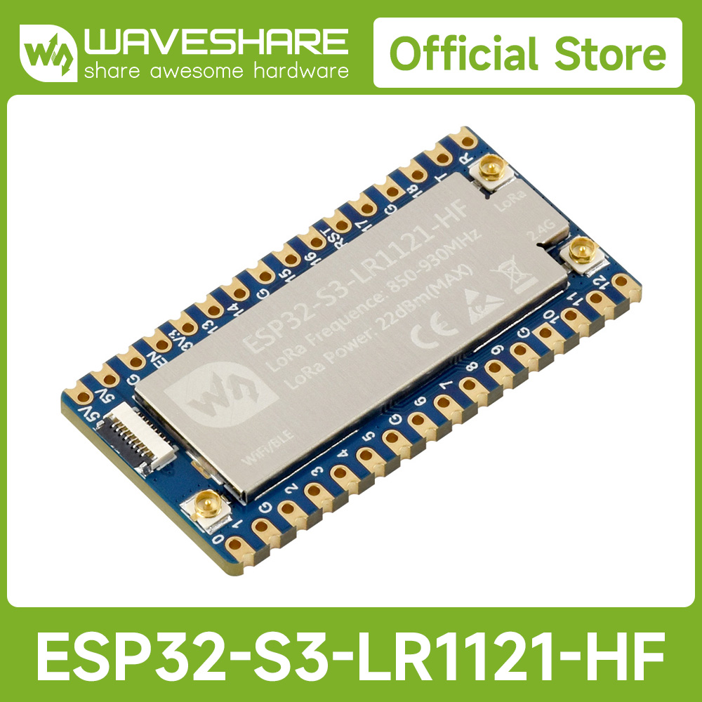 Esp32 S3 - Placa de Desarrollo Waveshare ESP32-S3 LoRa,