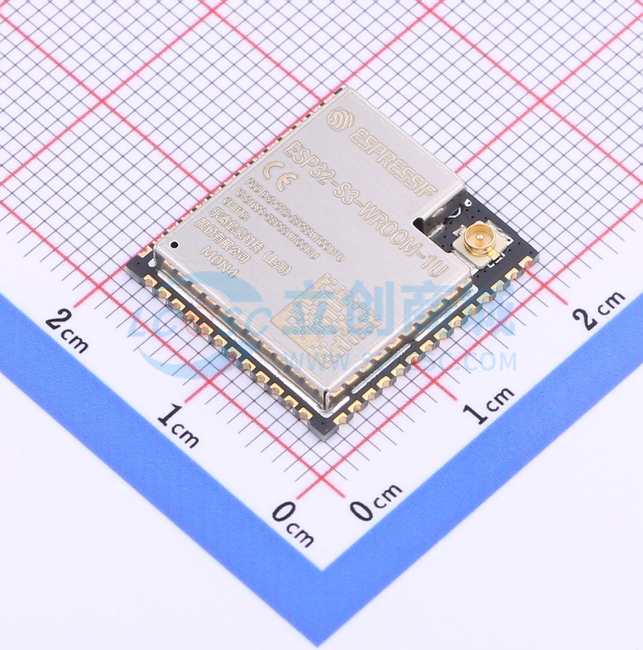 Esp32 Uart Module - 3 piezas ESP32-S3-WROOM-1U-N4 SMD 19.2x18mm ESP32-S3