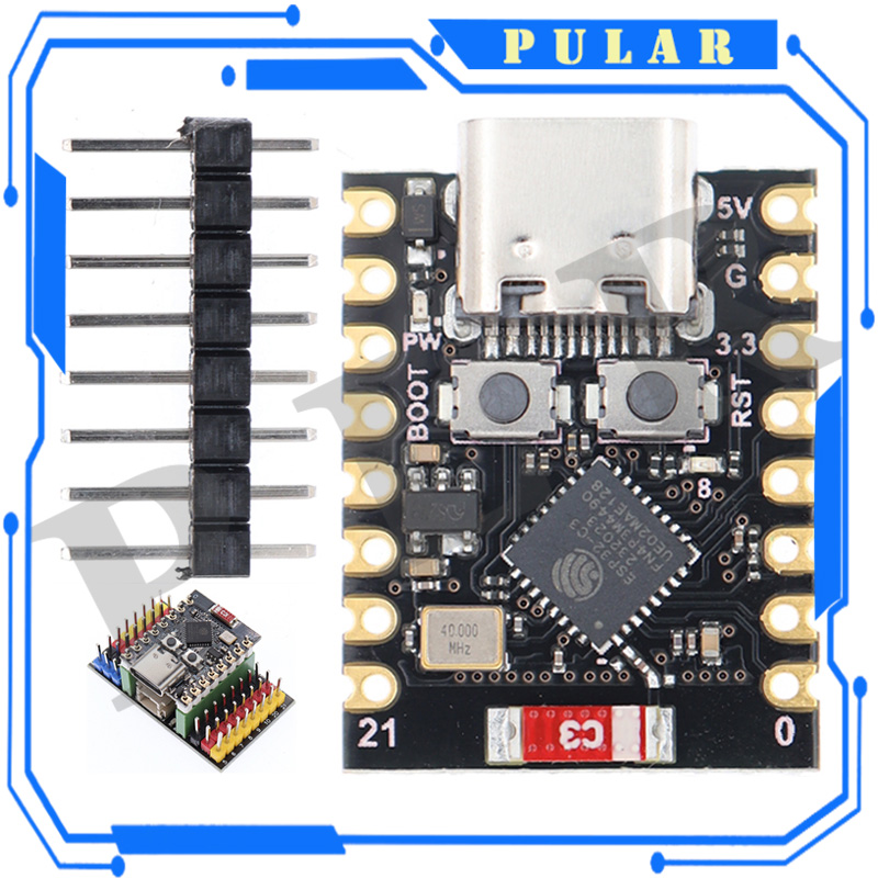 Esp32 S2 - Placa de desarrollo ESP32-C3 Placa de