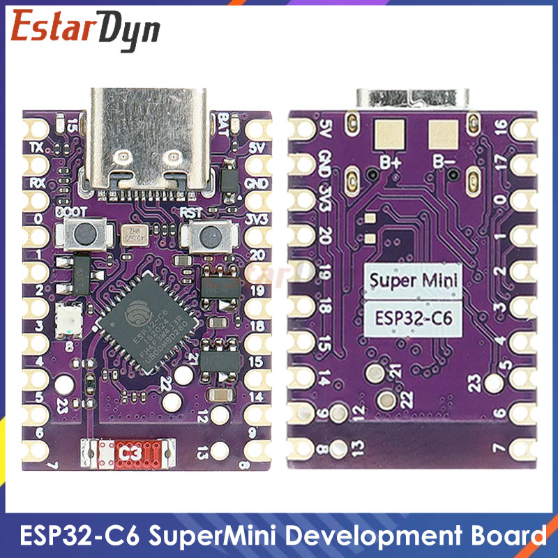 Esp32 Devkit - Estardyn ESP32-C6 SuperMini desarrollo 4MB flash