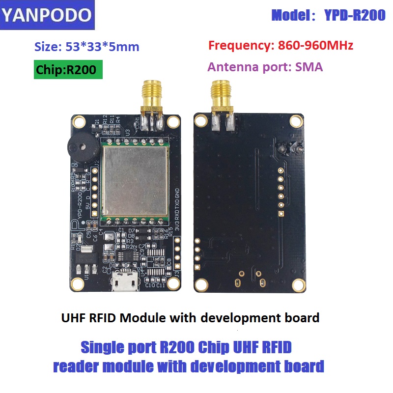 Esp32 Uart Module - Módulo Lector RFID UHF con Chip