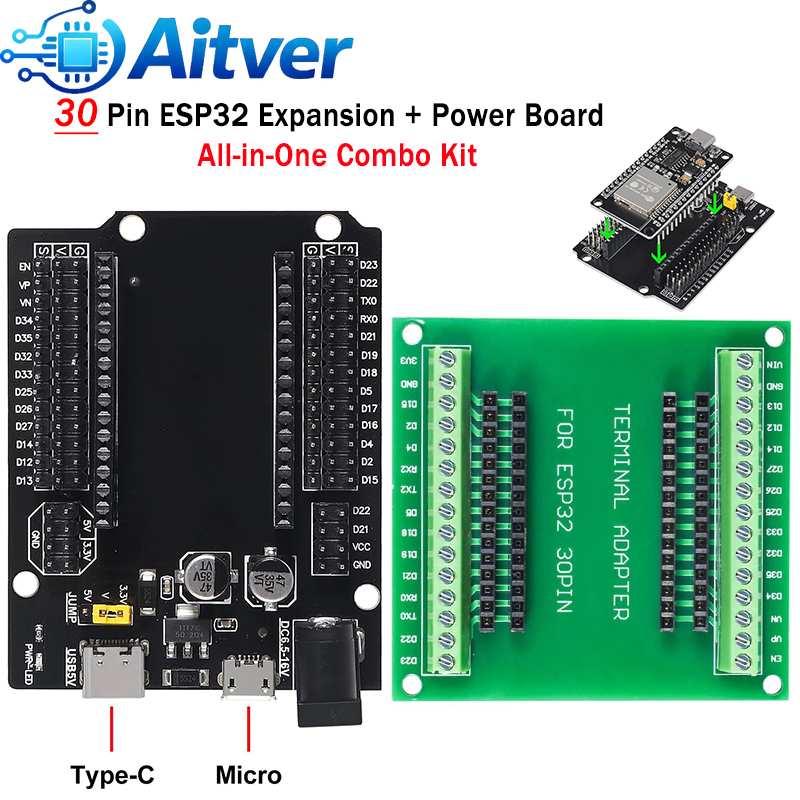 Kit Combinado de Placa de Expa - Esp32 Uart Module reseña y precio
