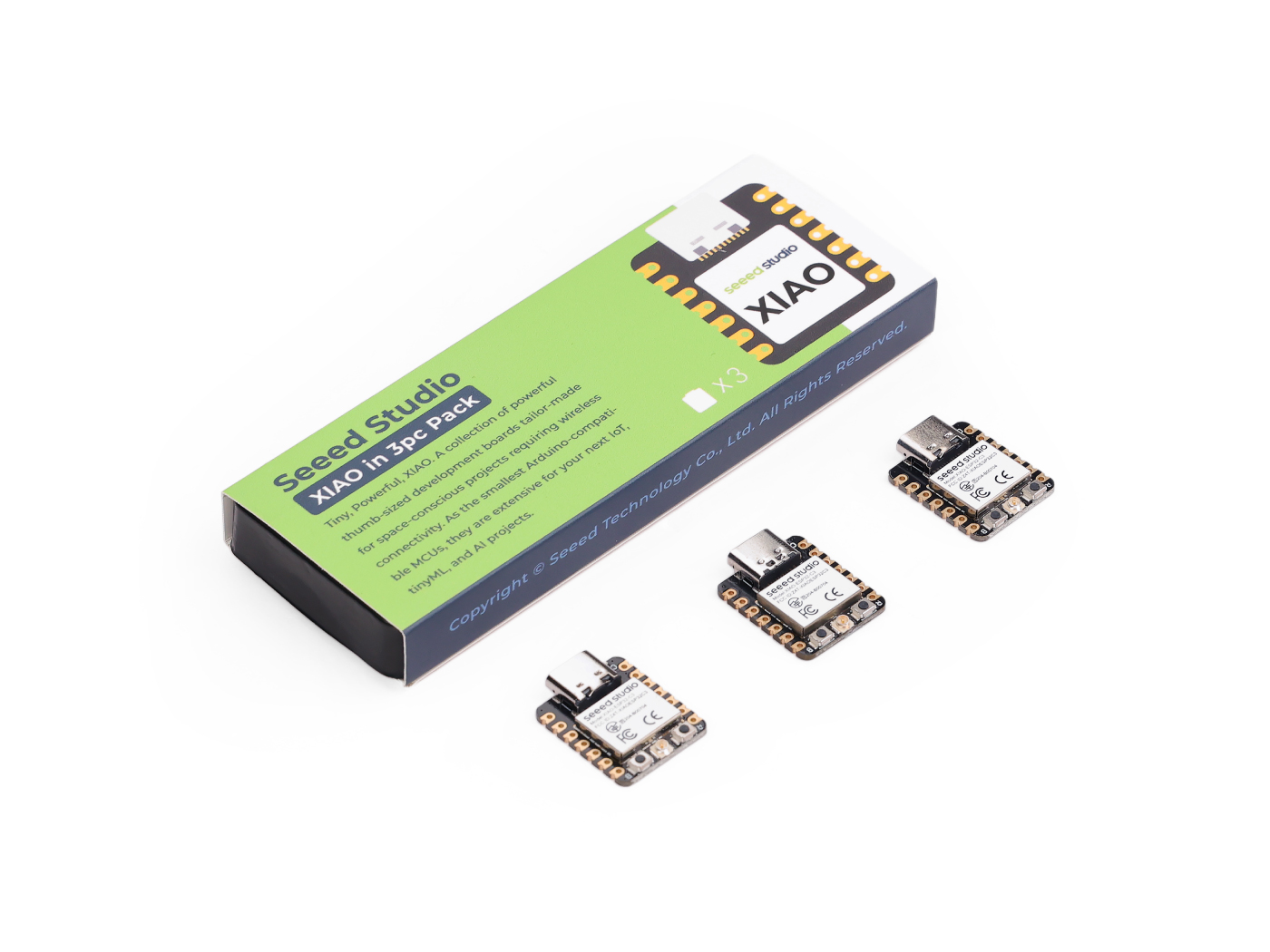 Paquete de 3 uds XIAO ESP32C3  - Esp32 C3 reseña y precio
