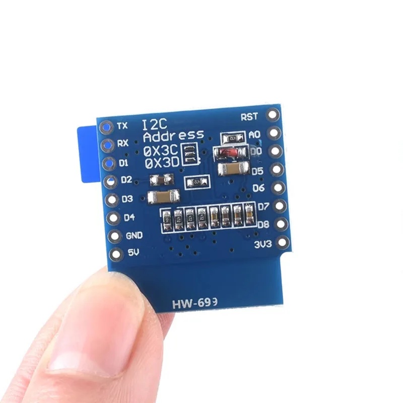 Módulo de pantalla OLED de 0,6 - Esp32 reseña y precio