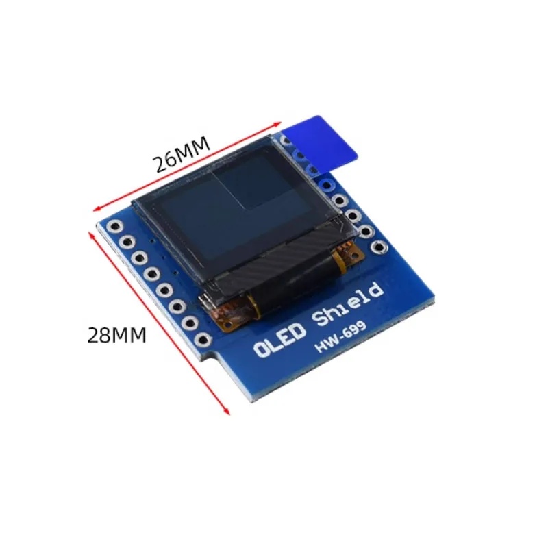 Módulo de pantalla OLED de 0,6 - Esp32 reseña y precio