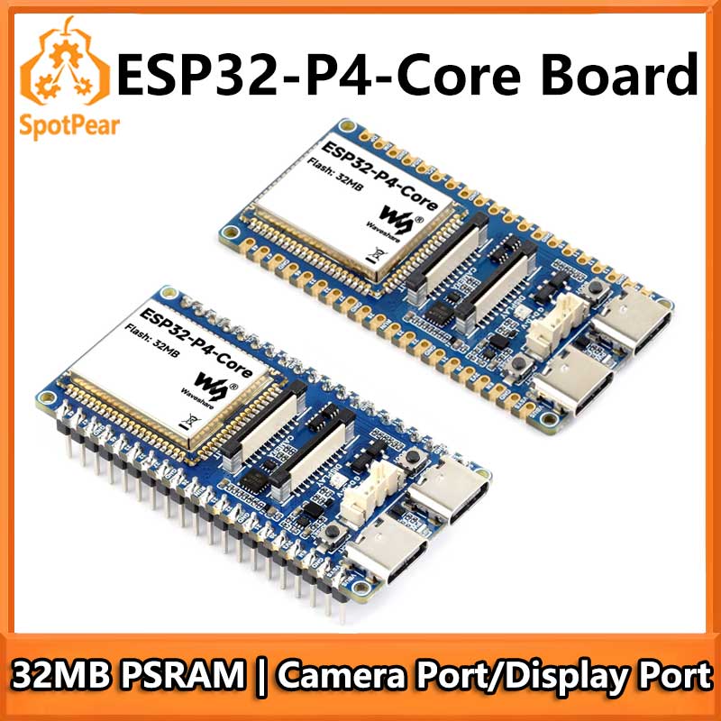Placa ESP32-P4-Core con 32MB d - Esp32 P4 reseña y precio