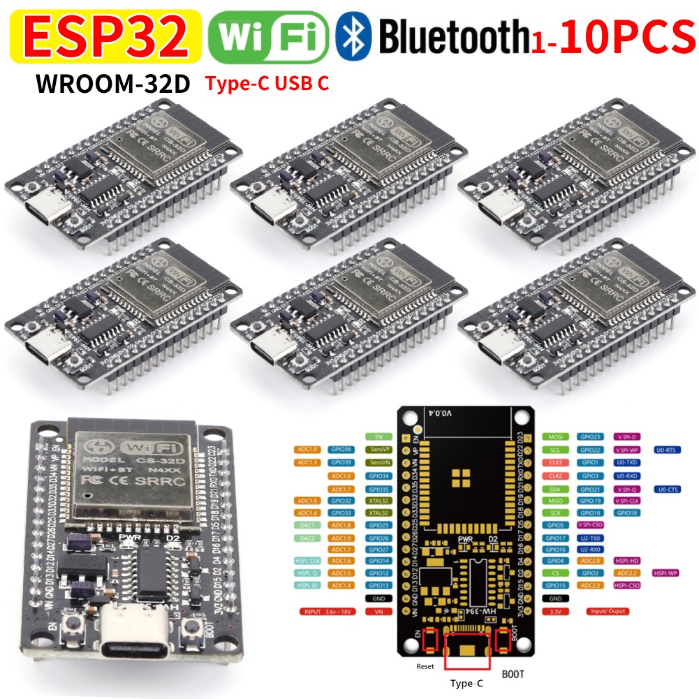 Módulo de placa de desarrollo  - Esp32 Wifi Bluetooth Module reseña y precio