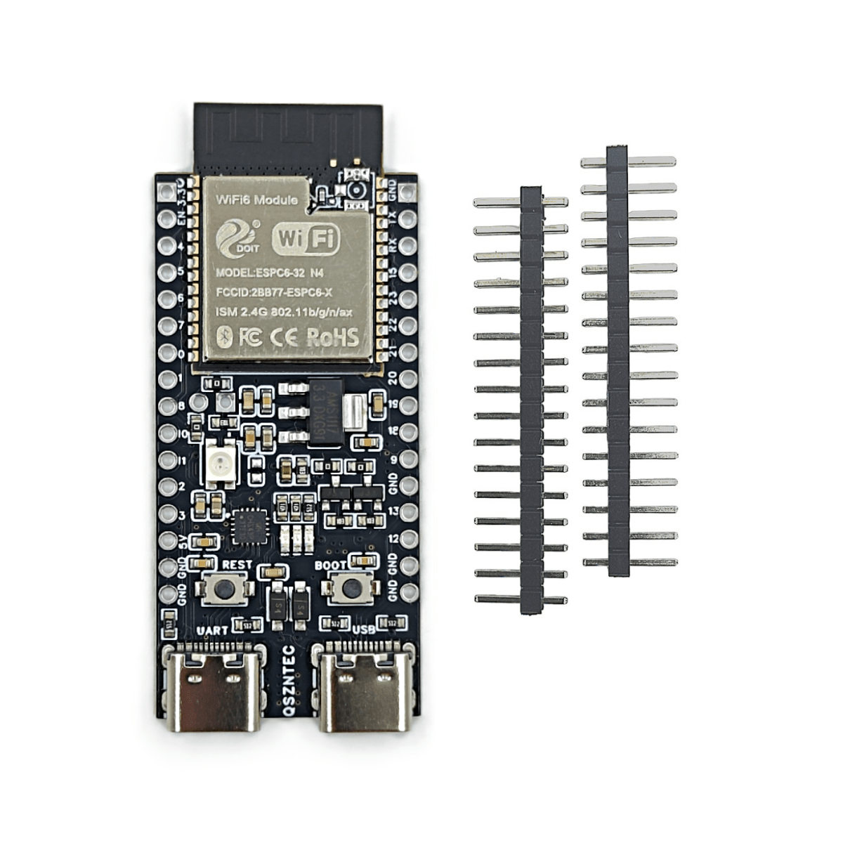 ESP32-C6-DevKitC-1 Placa centr - Esp32 S2 reseña y precio