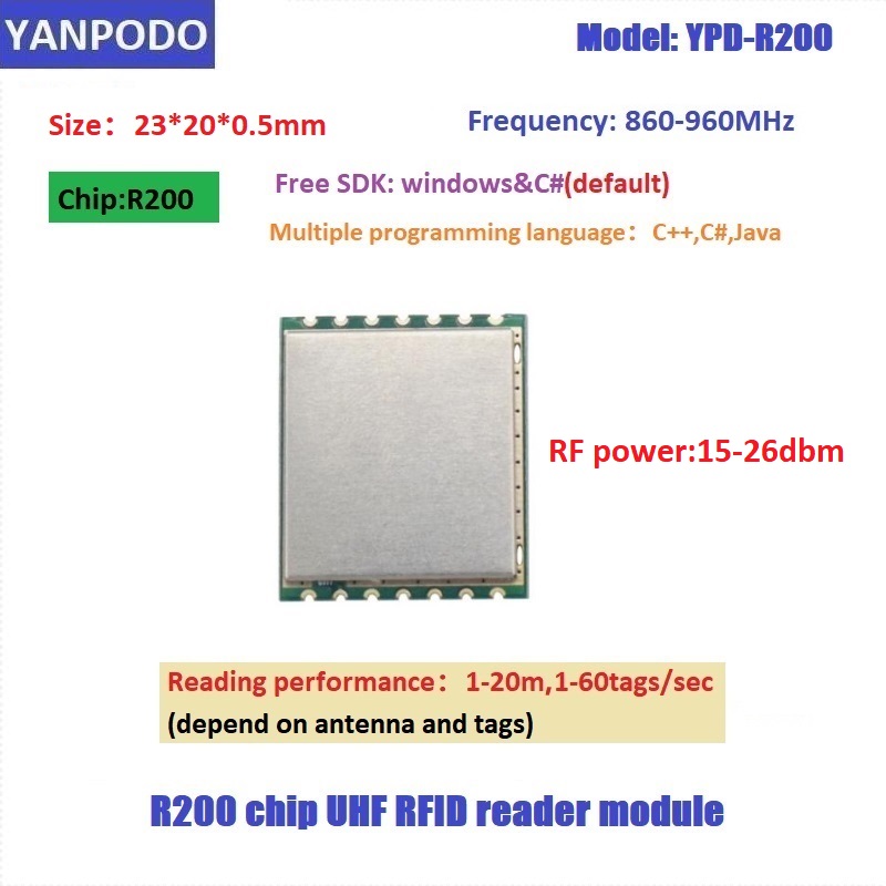 Módulo Lector RFID UHF con Chi - Esp32 Uart Module reseña y precio