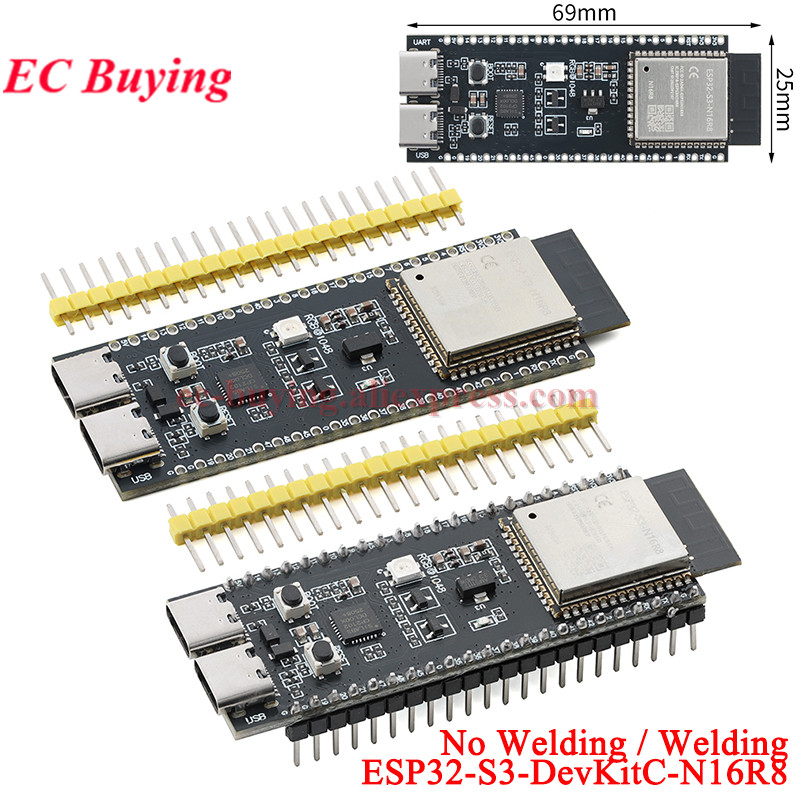 ESP32-S3-DevKitC-N16R8 ESP32S3 - Esp32 Devkit reseña y precio