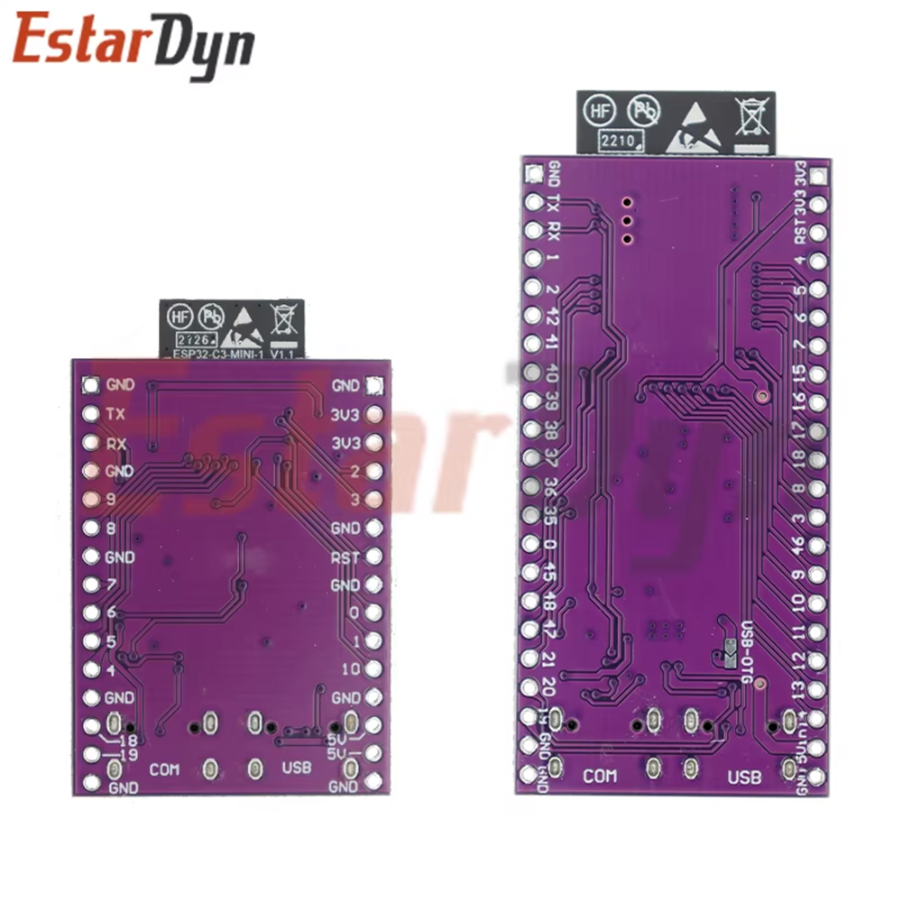 Placa de desarrollo dual USB t - Esp32 C3 reseña y precio