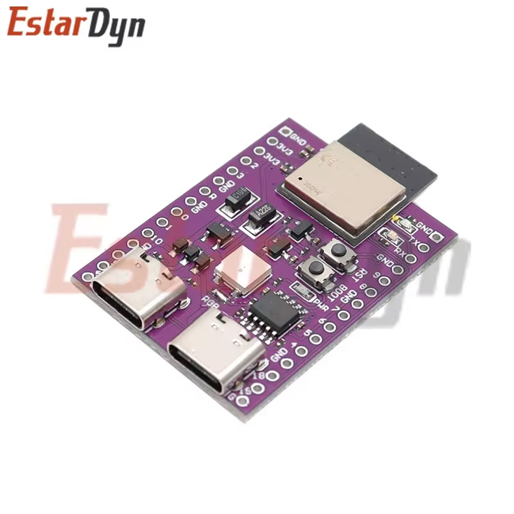 Placa de desarrollo dual USB t - Esp32 C3 reseña y precio