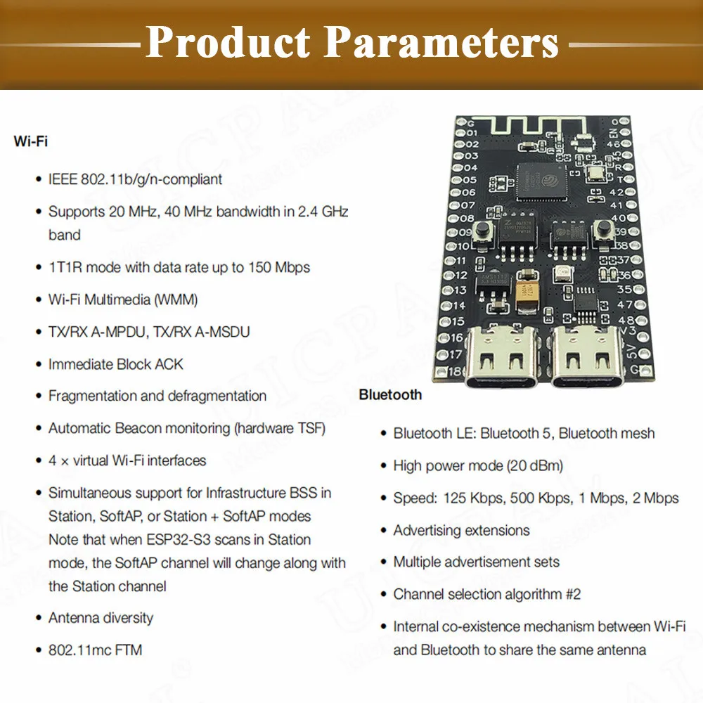 Nueva Placa de Desarrollo ESP3 - Esp32 S3 reseña y precio